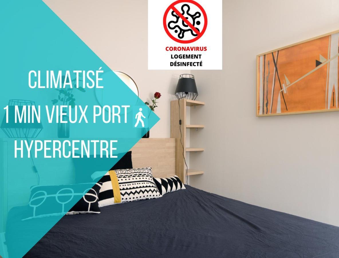 Uniqueappart T4- Hypercentre -climatise-3 Chambres Apartament Marsylia